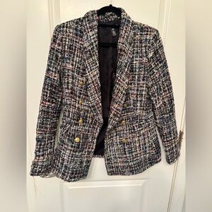 Aqua Tweed Blazer